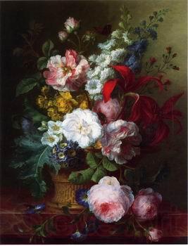 unknow artist Floral, beautiful classical still life of flowers.134 Germany oil painting art
